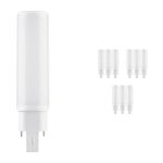 Mehrfachpackung 10x Ledvance Dulux-D LED  6W - 830 Warmweiß | 2-Pins - Ersatz Für 13W
