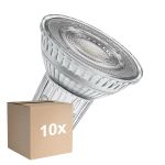 Mehrfachpackung 10x Ledvance LED PAR16 GU10 Reflektor 7W 575lm 60D - 940 Kaltweiß | Höchste Farbwiedergabe - Dimmbar - Ersatz Für 80W