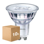 Mehrfachpackung 10x Philips Corepro LED Spot GU10 PAR16 4W 345lm 36D - 827 Extra Warmweiß | Dimmbar - Ersatz für 50W