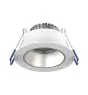Led-Spot Ares Tief Weiß 6W 540lm 927-940 3CCT - mit Innenring Silber | Ausschnitt 68mm