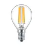 Philips Corepro LED Lustre E14 Kugel Fadenlampe Klar 6.5W 806lm - 827 Extra Warmweiß | Ersatz für 60W