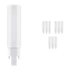 Mehrfachpackung 10x Ledvance Dulux-D LED  6W - 830 Warmweiß | 2-Pins - Ersatz Für 13W