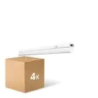 Mehrfachpackung 4x Ledvance LED Deckenleuchte Linear Compact Schalter 8W 800lm - 830  | 60cm