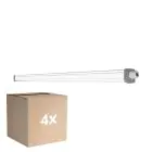 Mehrfachpackung 4x Ledvance LED Feuchtraumleuchte Feuchtigkeitsdichtvalue 36W 4000lm - 865 Tageslichtweiß | 120cm 