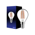 LED E14 Kugel Fadenlampe Klar 4.5W 470lm - 827 | Ersatz für 40W