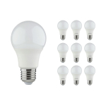 Mehrfachpackung 10x LED E27 Birne Matt 4.9W 480lm - 830 | Ersatz für 40W