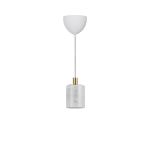 Nordlux Siv Suspension Luminaire Marbre et Métal Blanc | 65mm - Convient pour E27