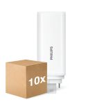 Lot 10x Philips CorePro PL-T LED Ampoule HF 9W - 830 Blanc Chaud | 4 Broches - Remplacement 26W