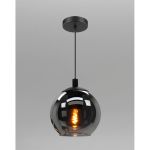 Eglo Suspension Luminaire Ariscani Échantillon Noir | Convient pour E27