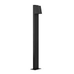 Eglo Lampadaire extérieur Stagnone Extérieur Échantillon Noir 4.6W 400lm - 830  | Convient pour GU10