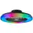 Brilliant Badria Ventilateur Plastique Métal Noir 36W 4700lm - 830-865 CCT+RGB | 490mm - Télécommande Dimmable