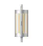 Philips Corepro LED Lineair R7s 118mm 17.5W 2460lm - 830 Blanc Chaud | Dimmable - Équivalent 150W