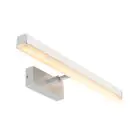 Nordlux Otis 60 Applique Murale Aluminium Cromo 17W 1650lm 930  | IP44 - Meilleur Rendu De Couleur - 3Step Dimmable