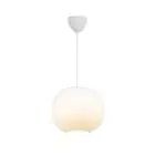 DFTP by Nordlux Navone 30 Suspension Luminaire Verre et Métal Blanc | Convient pour E27