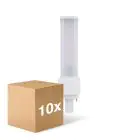 Lot 10x Ledvance Dulux-D LED 9W - 840 Blanc Froid | 2 Broches - Remplacement 26W