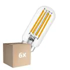 Lot 6x Osram LED Spécial E14 Tubulaire Ampoule T26 Filament Claire 4.8W 470lm - 827 Blanc Très Chaud | Dimmable - Remplacement 40W