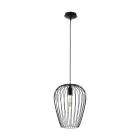 Eglo Suspension Luminaire Newtown Échantillon Noir | IP20 - Convient pour 1x E27 