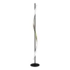 Eglo Lampadaires Salon Conaprato Échantillon Brushed Laiton, Noir 20W 2500lm - 827-840-865 CCT | Dimmable