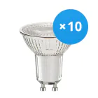 Lot 10x Spot LED GU10 PAR16 3W 230lm 36D - 830  | Dimmable - Remplacement 35W